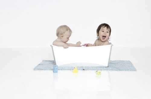 Flexi Bath in weiß und grau 4