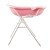 Baby Badewanne rosa XXL + Badewannenständer + Waschhandschuh3