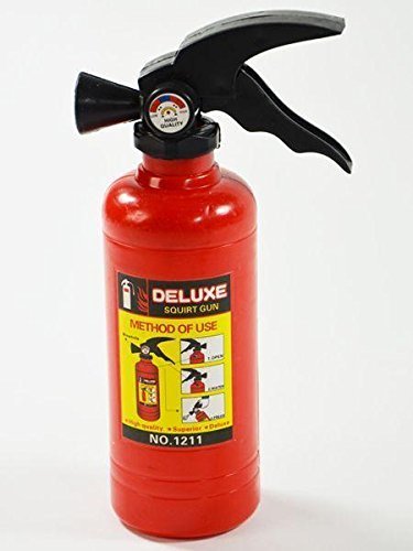 Feuerlöscher als Wasserpistole