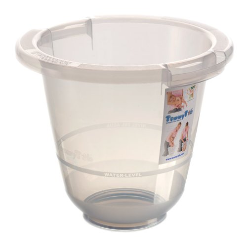 Badeeimer Tummy Tub transparent