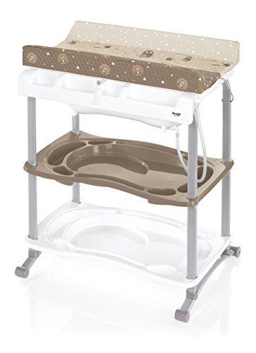 Bade-Wickelkombination - Mokka