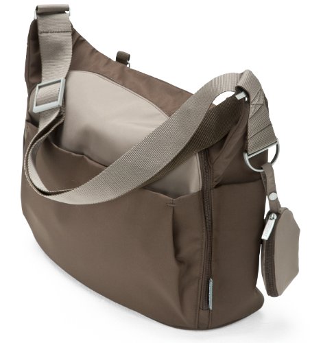 Wickeltasche in Braun