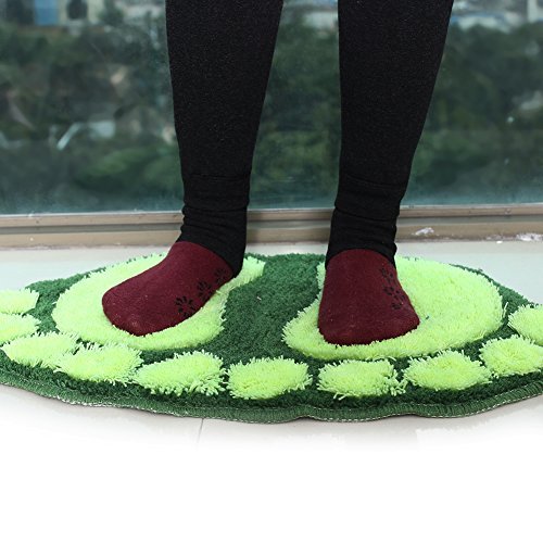 Duschmatte Badezimmer in grün