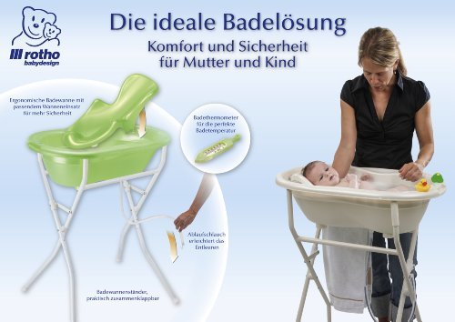 Die ideale Badelösung mit Wannenständer